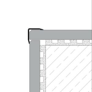 Paslanmaz Köşebent Profili 20 x 20 mm