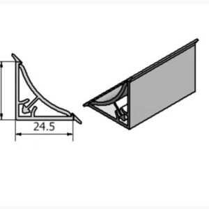 Küvet Çıtası 32 x 32mm